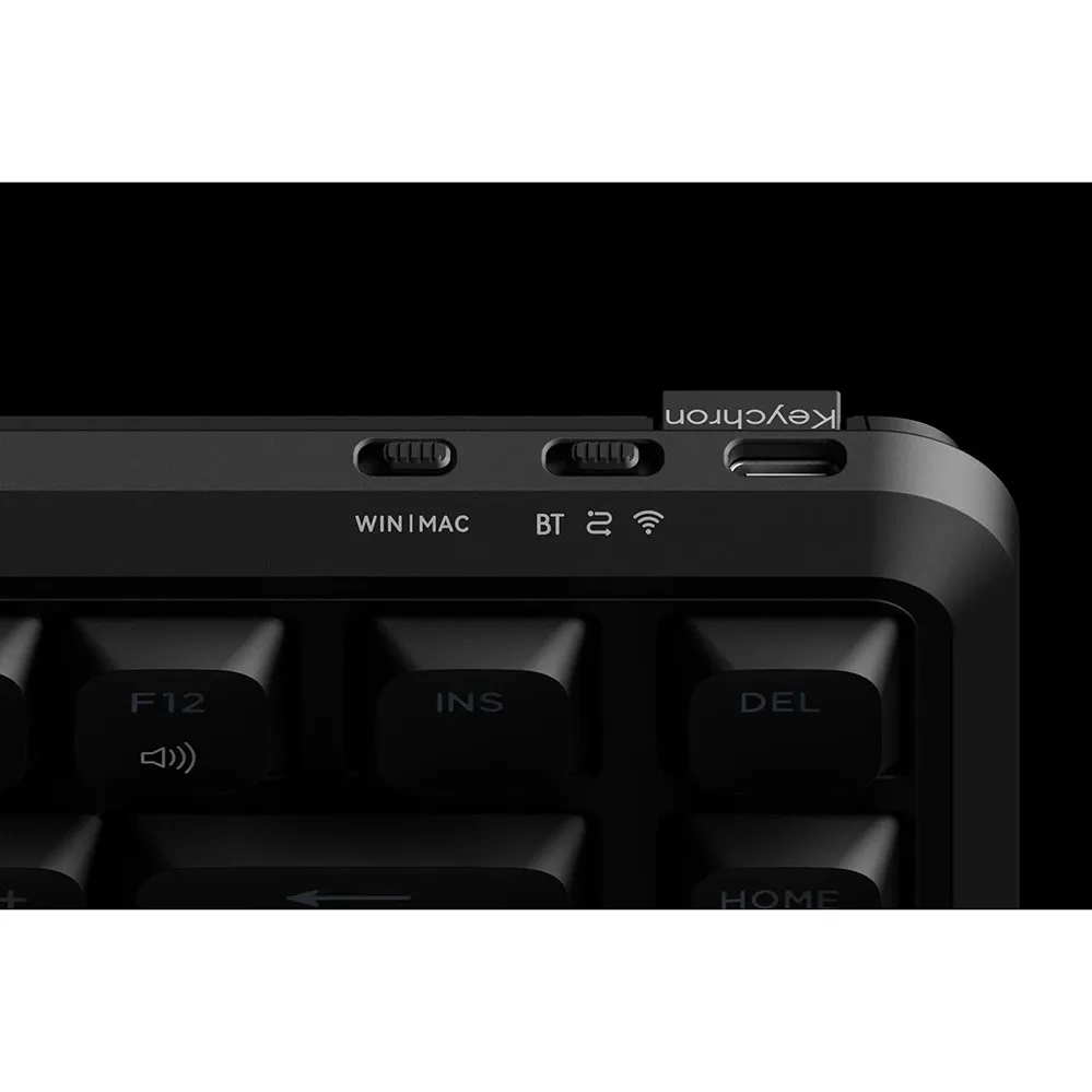 Клавіатура бездротова Keychron J1, K Pro Red, Hot-Swap, RGB Black (J1-H1-UA) - мініатюра 7
