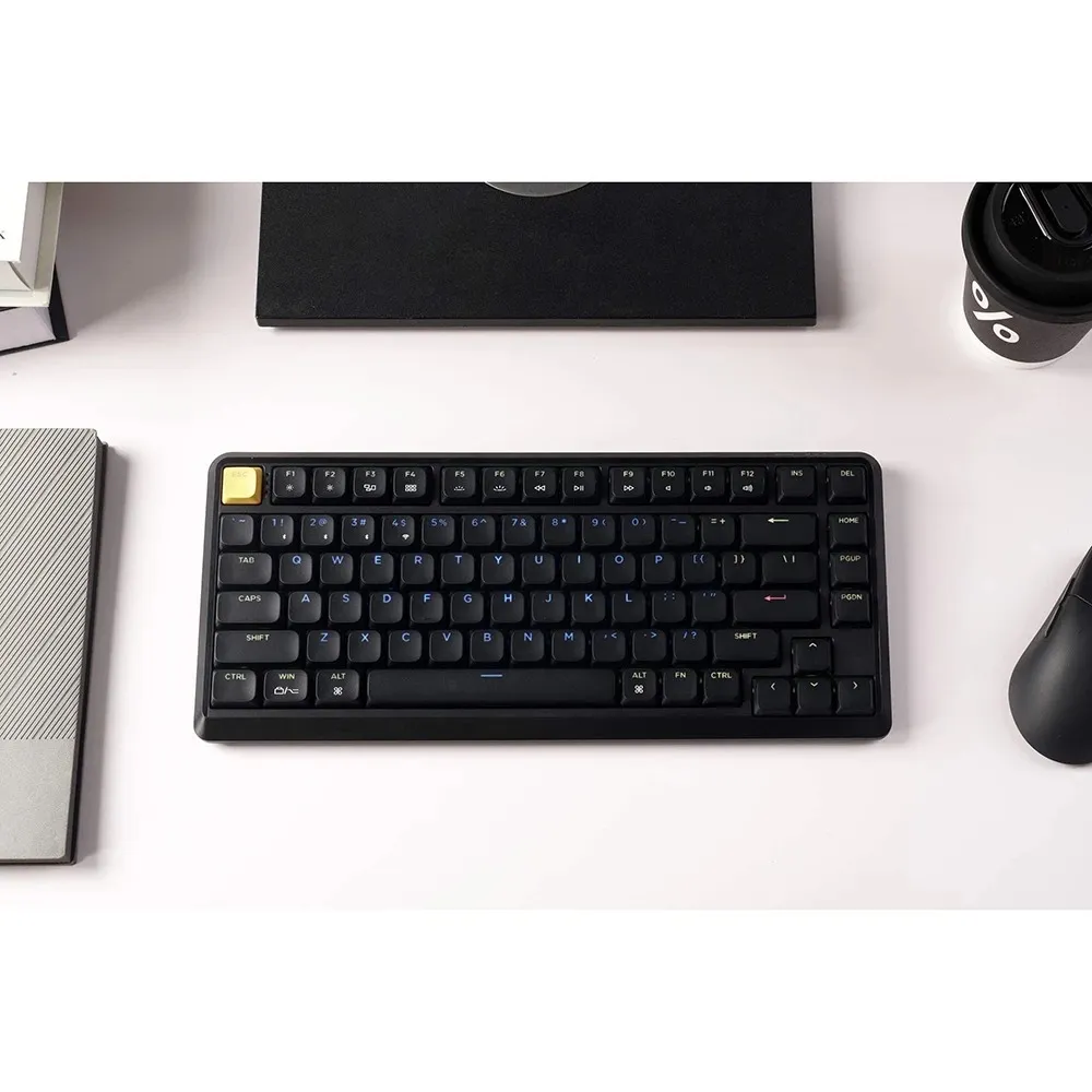 Клавіатура бездротова Keychron J1, K Pro Red, Hot-Swap, RGB Black (J1-H1-UA) - мініатюра 8