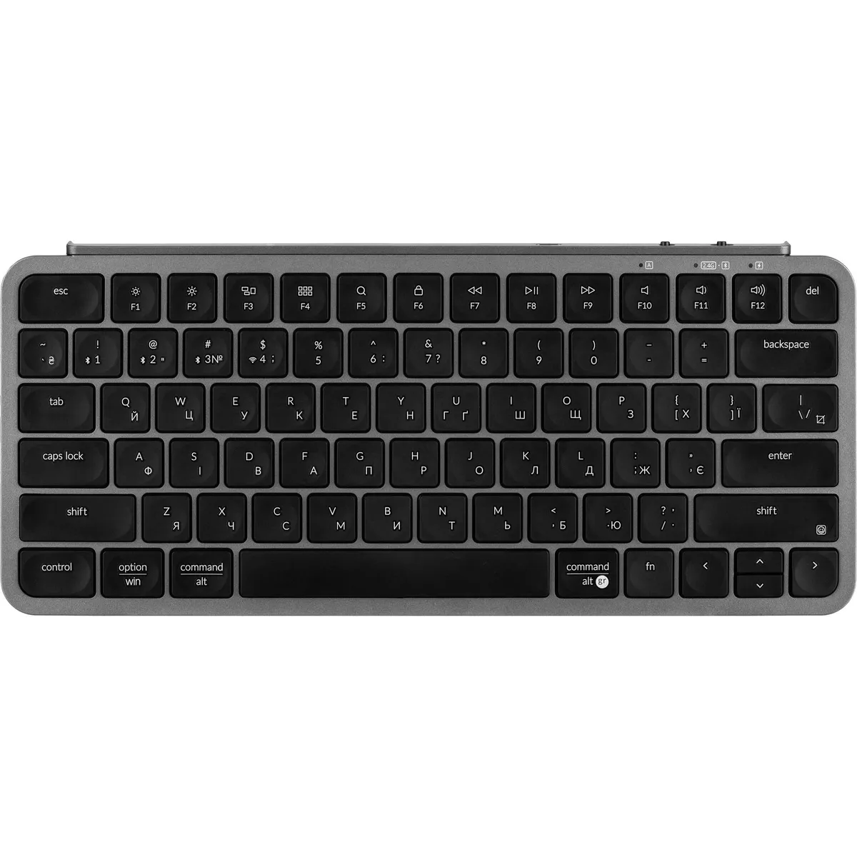 Клавіатура бездротова Keychron B1 Pro Space Gray (B1P-K1-UA) - зображення 1