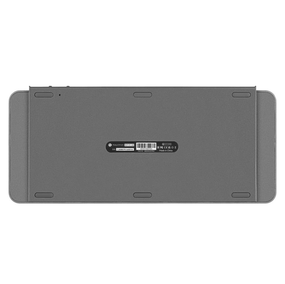 Клавіатура бездротова Keychron B1 Pro Space Gray (B1P-K1-UA) - мініатюра 2