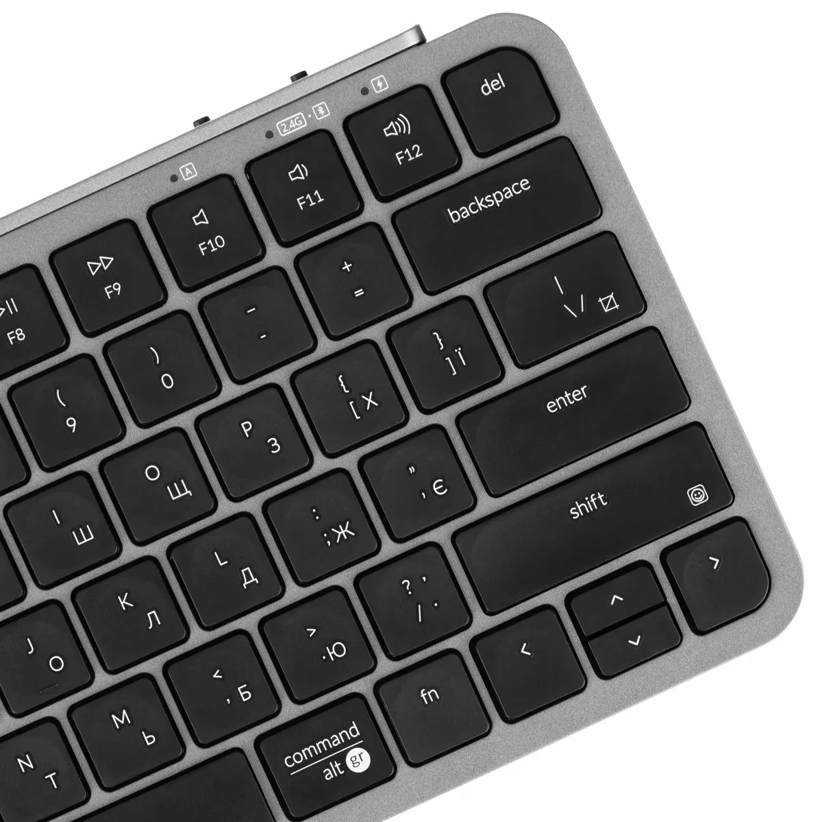 Клавіатура бездротова Keychron B1 Pro Space Gray (B1P-K1-UA) - мініатюра 6