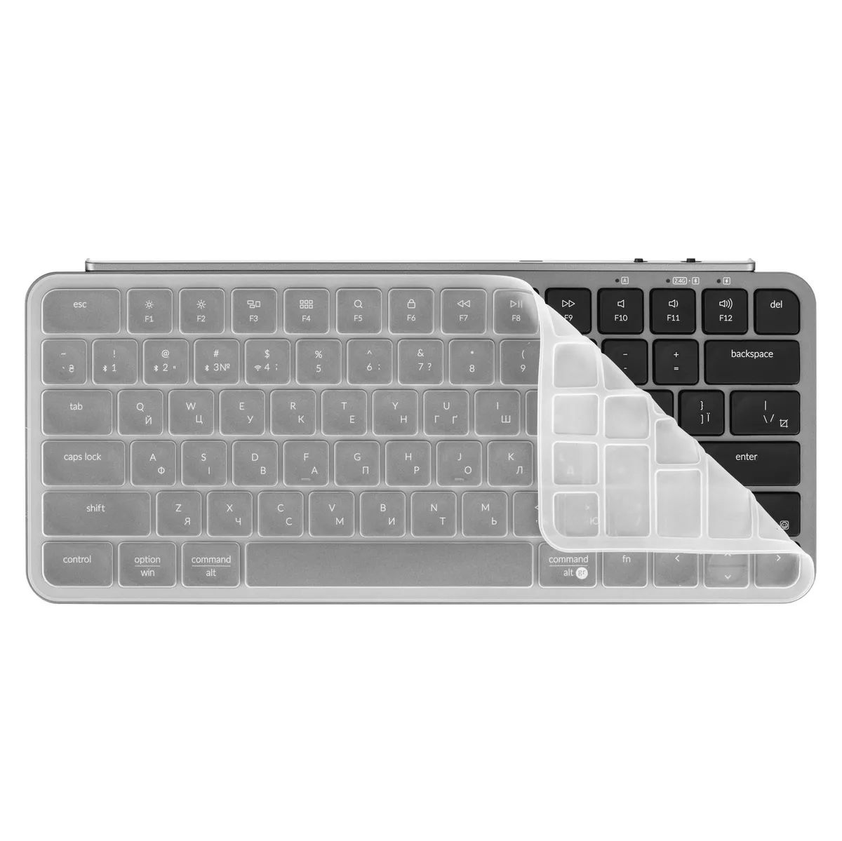 Клавіатура бездротова Keychron B1 Pro Space Gray (B1P-K1-UA) - мініатюра 7