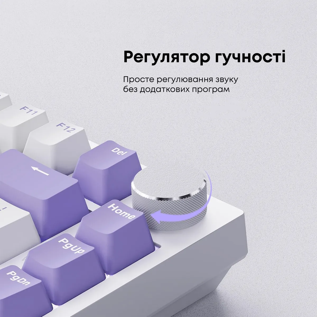 Клавіатура Ajazz AK820 Sea Salt Switch White USB-C (AK820-SS-PWB) - мініатюра 16