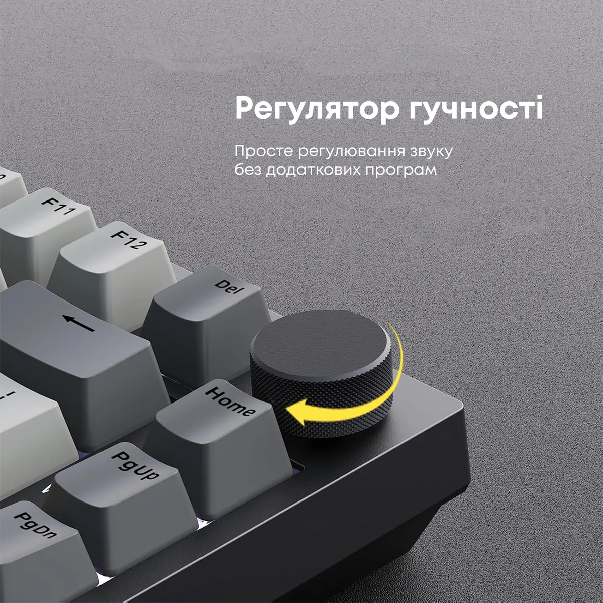 Клавіатура Ajazz AK820 Sea Salt Switch Black USB-C (AK820-SS-BGY) - мініатюра 16
