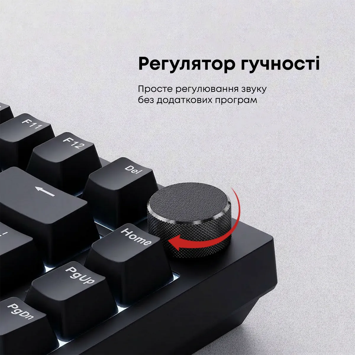 Клавіатура Ajazz AK820 Red Switch Black USB-C (AK820-R-B) - мініатюра 16