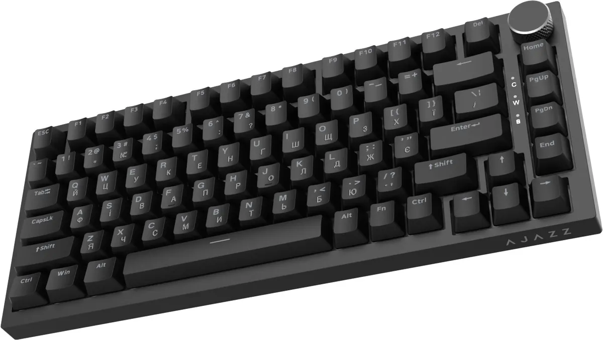 Клавіатура Ajazz AK820 Red Switch Black USB-C (AK820-R-B) - мініатюра 4