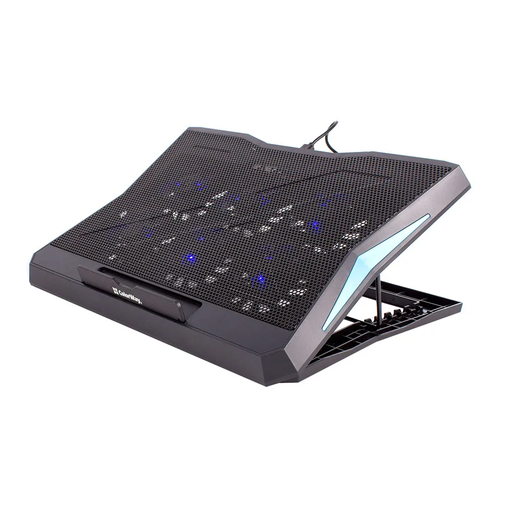 Охолоджуюча пiдставка для ноутбука ColorWay Cooling Laptop Q3, 10-17” (CW-CLQ3) - мініатюра 3