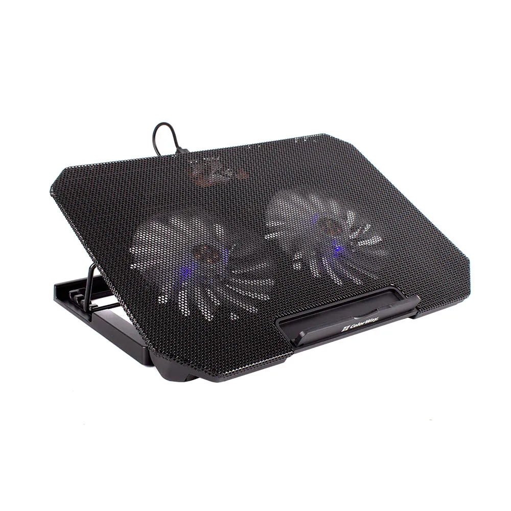 Охолоджуюча пiдставка для ноутбука ColorWay Cooling Laptop Q100, 10-17” (CW-CLQ100) - мініатюра 4