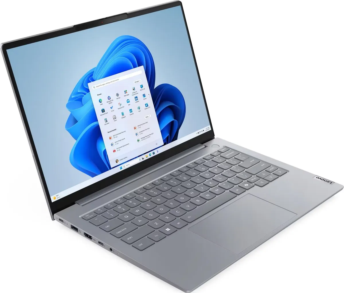 Ноутбук Lenovo ThinkBook 14 G9 IRL (21UY0068RA) Arctic Grey - мініатюра 2
