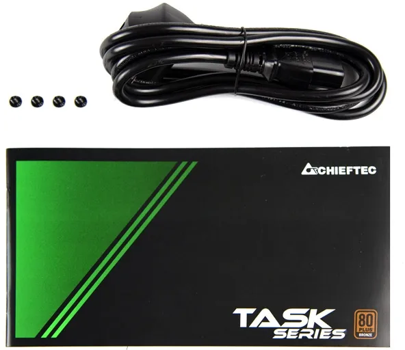 Блок живлення Chieftec TPS-700S, ATX 2.3, APFC, 12cm fan, Bronze, RTL - мініатюра 3