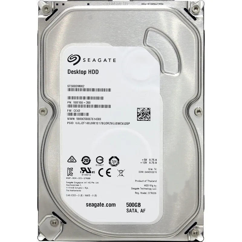 Накопичувач HDD SATA  500GB Seagate Barracuda 7200.12 7200rpm 16MB (ST500DM002) Refurbished - мініатюра 3