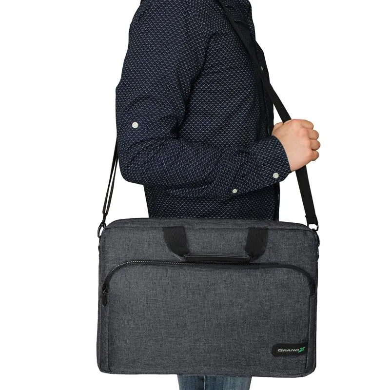 Сумка для ноутбука Grand-X SB-139D Dark Grey 15.6" - мініатюра 6