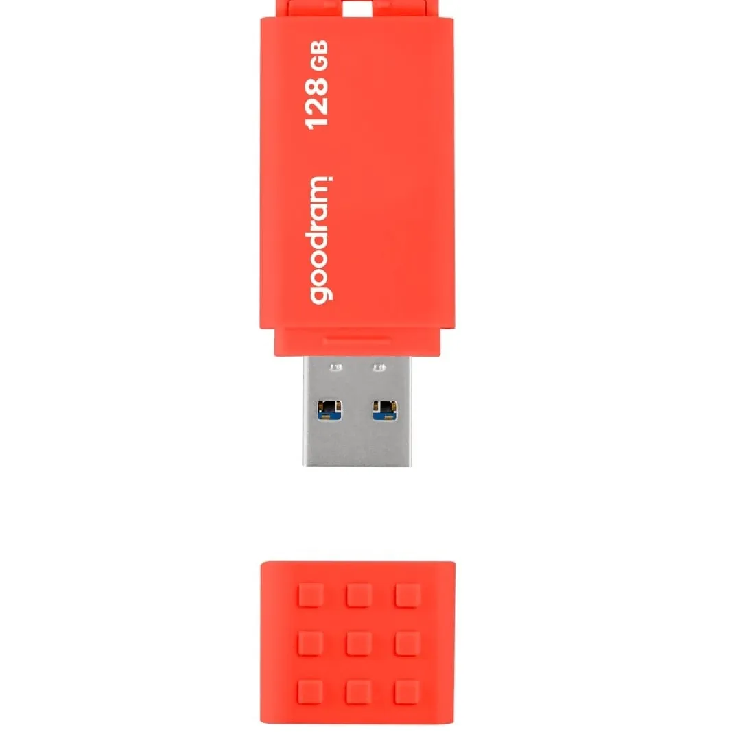 Флеш-накопичувач USB3.2 128GB Goodram UME3 Orange (UME3-1280O0R11) - зображення 1