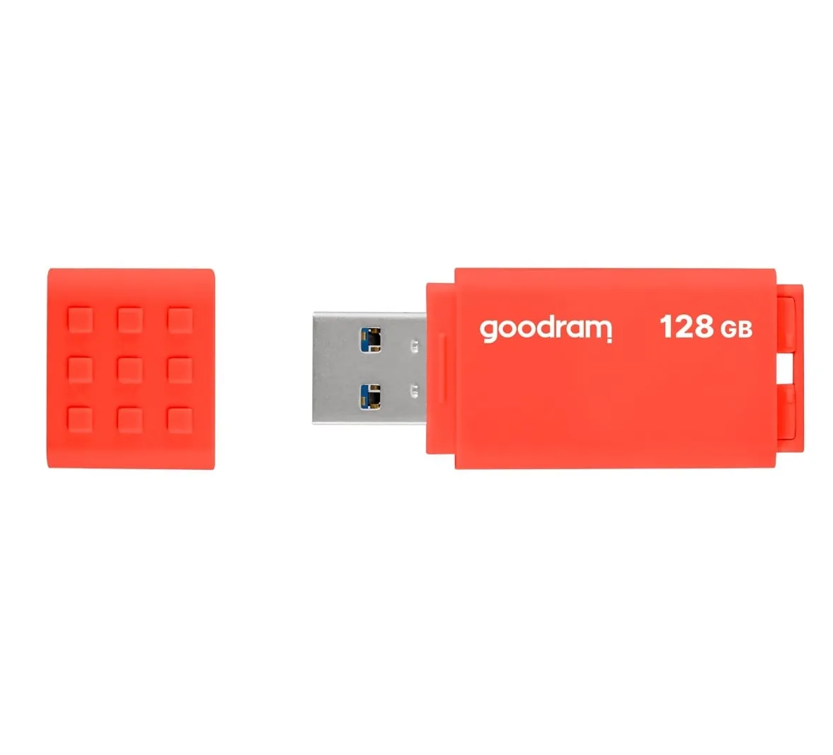 Флеш-накопичувач USB3.2 128GB Goodram UME3 Orange (UME3-1280O0R11) - мініатюра 2