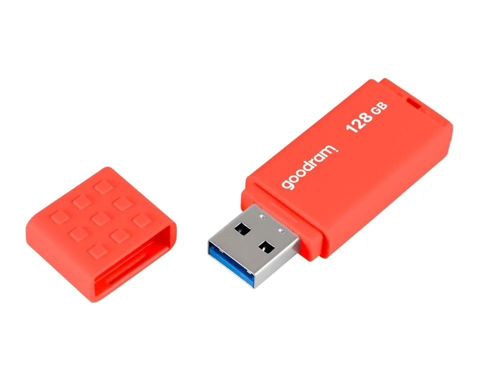 Флеш-накопичувач USB3.2 128GB Goodram UME3 Orange (UME3-1280O0R11) - мініатюра 3