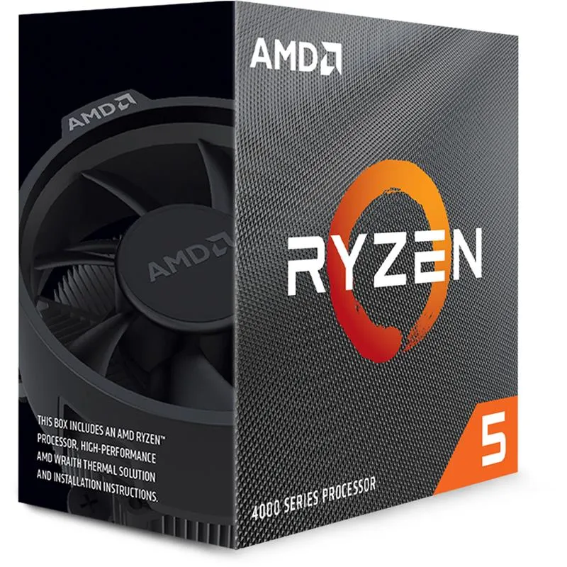 Процесор AMD Ryzen 5 4500 (3.6GHz 8MB 65W AM4) Box (100-100000644BOX) - мініатюра 2
