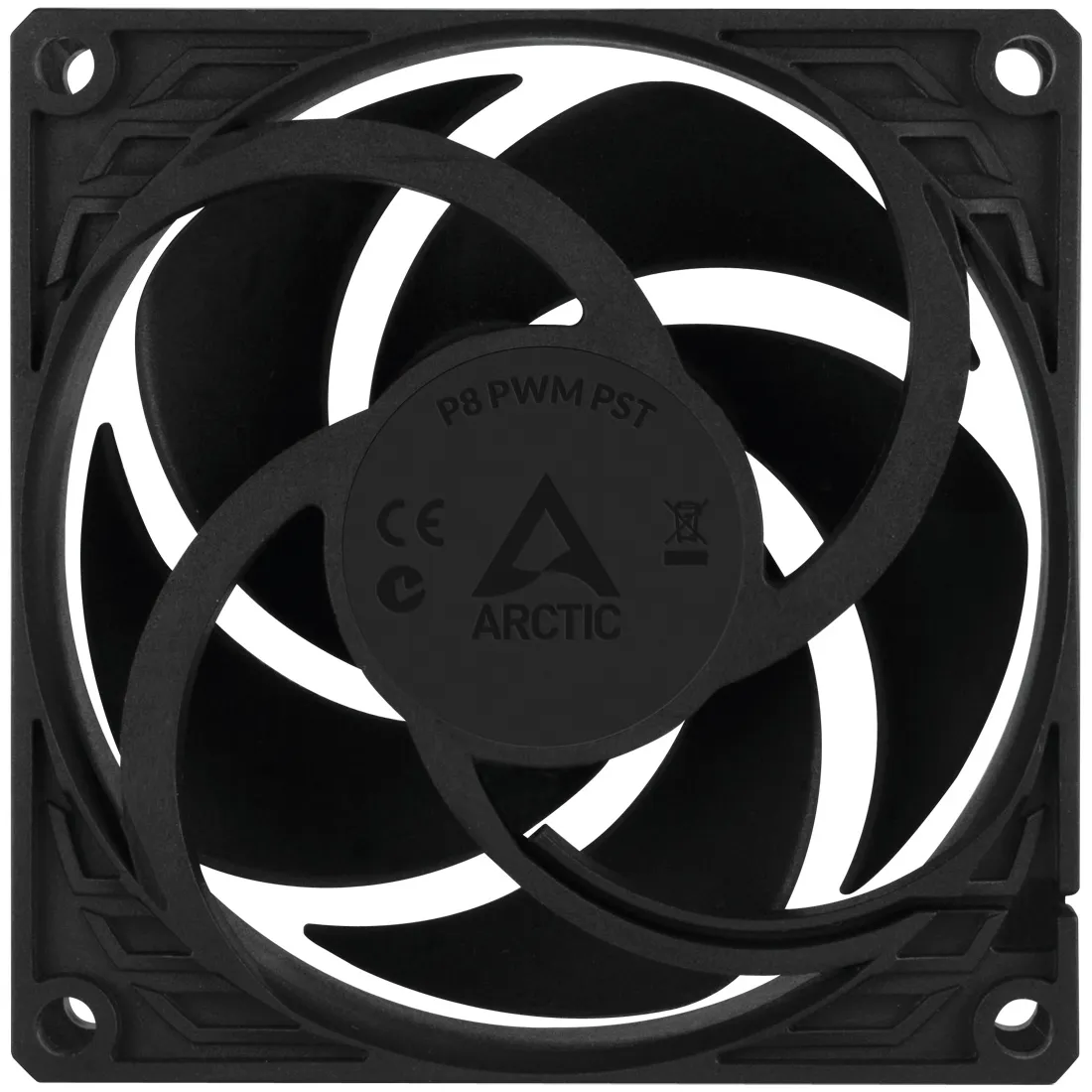 Вентилятор Arctic P8 PWM PST Black - 5 Pack (ACFAN00154A) - мініатюра 5