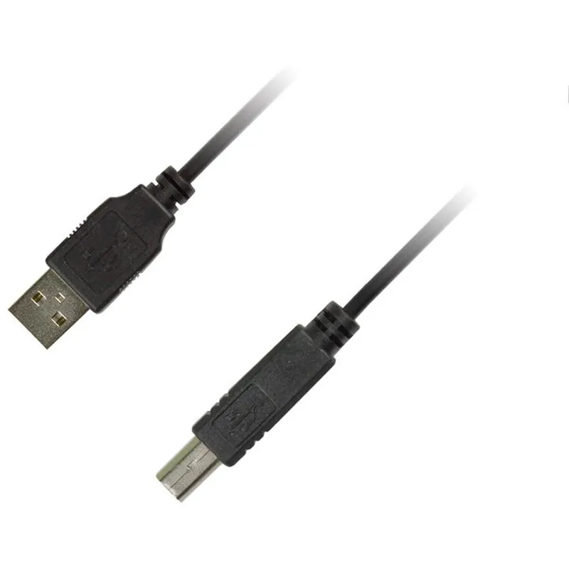 Кабель Piko USB - USB Type-B V 2.0 (M/M), 1.8 м, чорний (1283126474033) - мініатюра 2