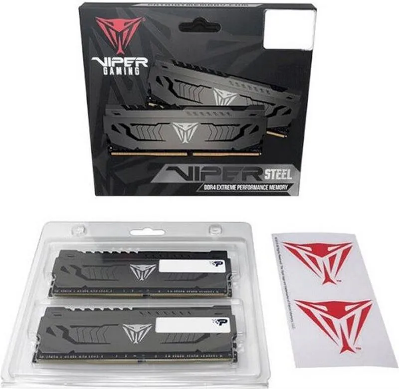 Модуль пам`яті DDR4 2x16GB/3200 Patriot Viper Steel (PVS432G320C6K) - мініатюра 5