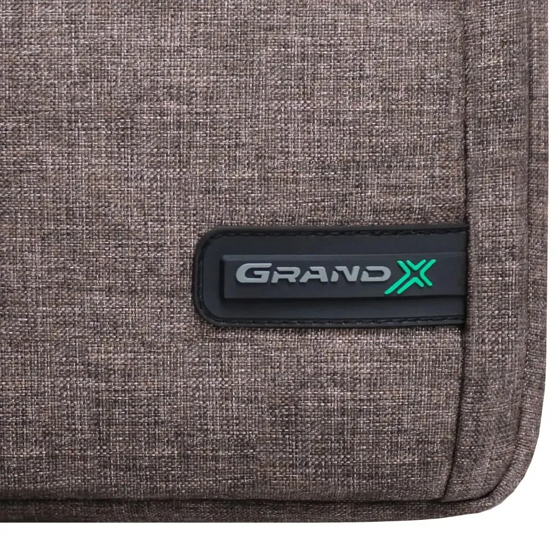Сумка для ноутбука Grand-X SB-138B 14" Brown - мініатюра 3