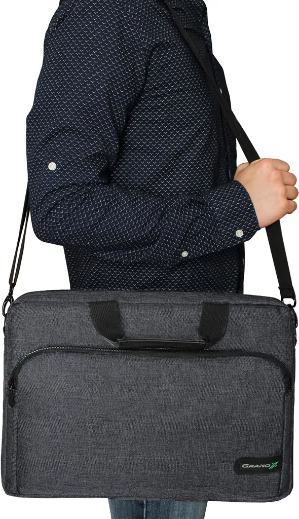 Сумка для ноутбука Grand-X SB-138D 14" Dark Grey - мініатюра 9