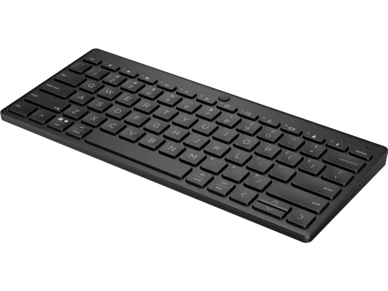 Клавіатура беспроводная HP 350 Compact Multi-Device BT Black (692S8AA)  - мініатюра 3