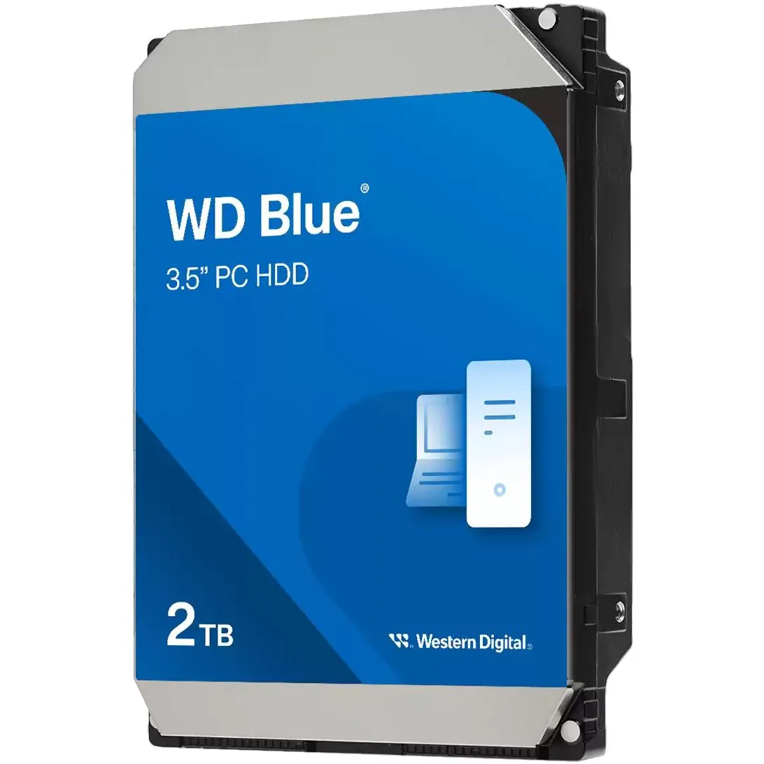 Накопичувач HDD SATA 2.0TB WD Blue 5400rpm 64MB (WD20EARZ) - мініатюра 3