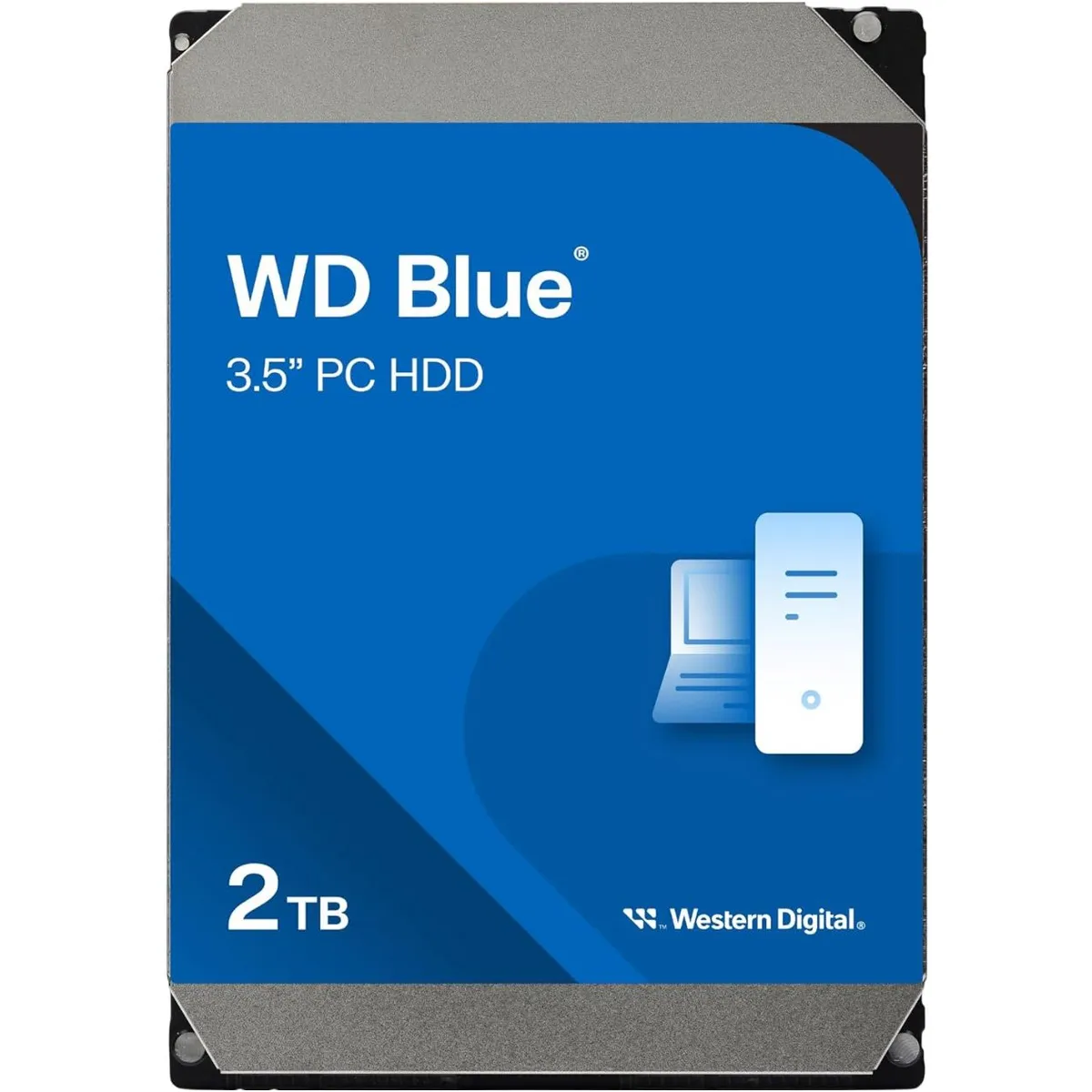 Накопичувач HDD SATA 2.0TB WD Blue 5400rpm 64MB (WD20EARZ) - мініатюра 4