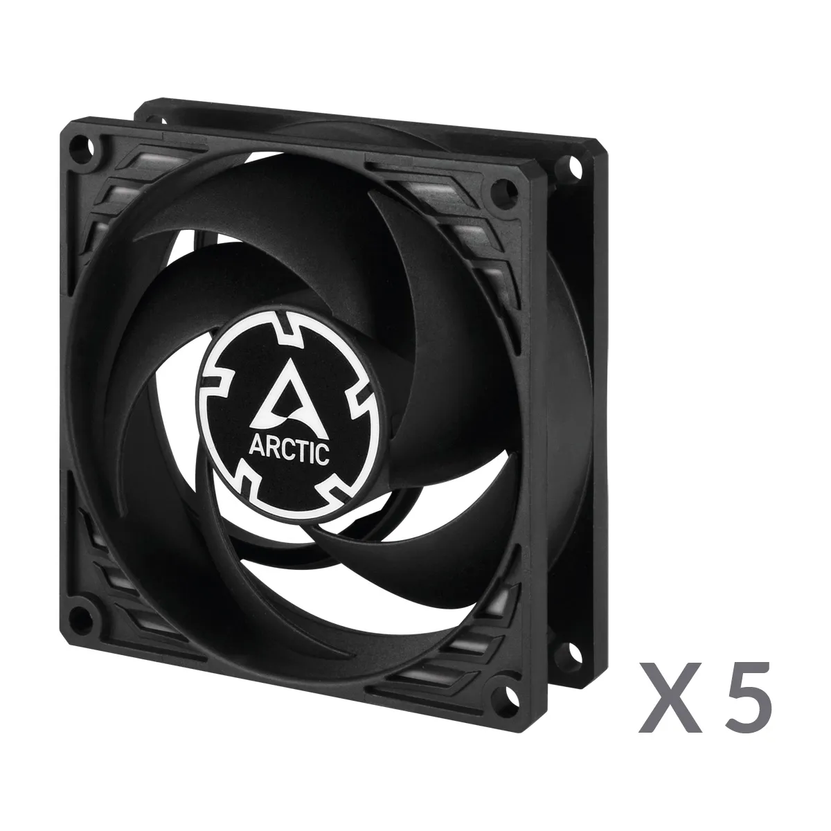Вентилятор Arctic P8 Black - 5 Pack (ACFAN00153A) - мініатюра 2