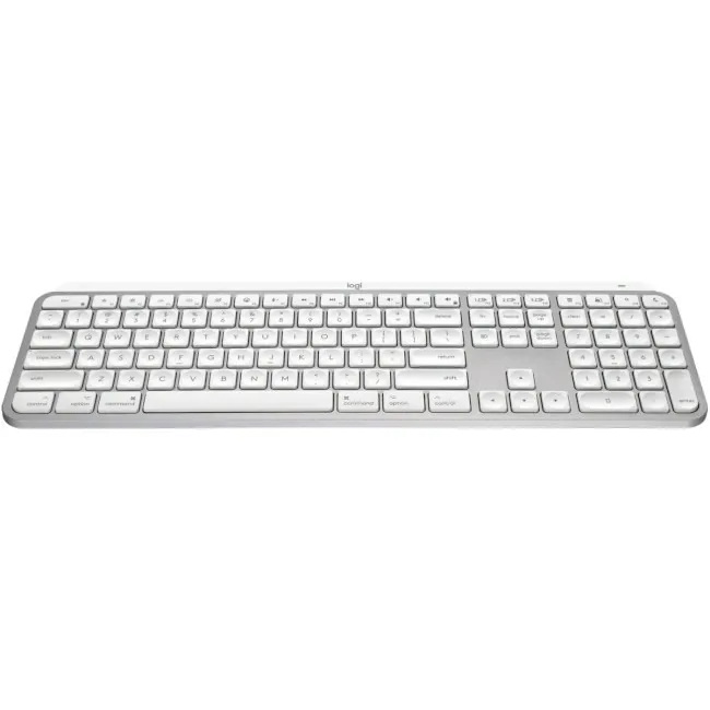 Клавiатура бездротова Logitech MX Keys S for Mac Pale Grey (920-011638) - мініатюра 3