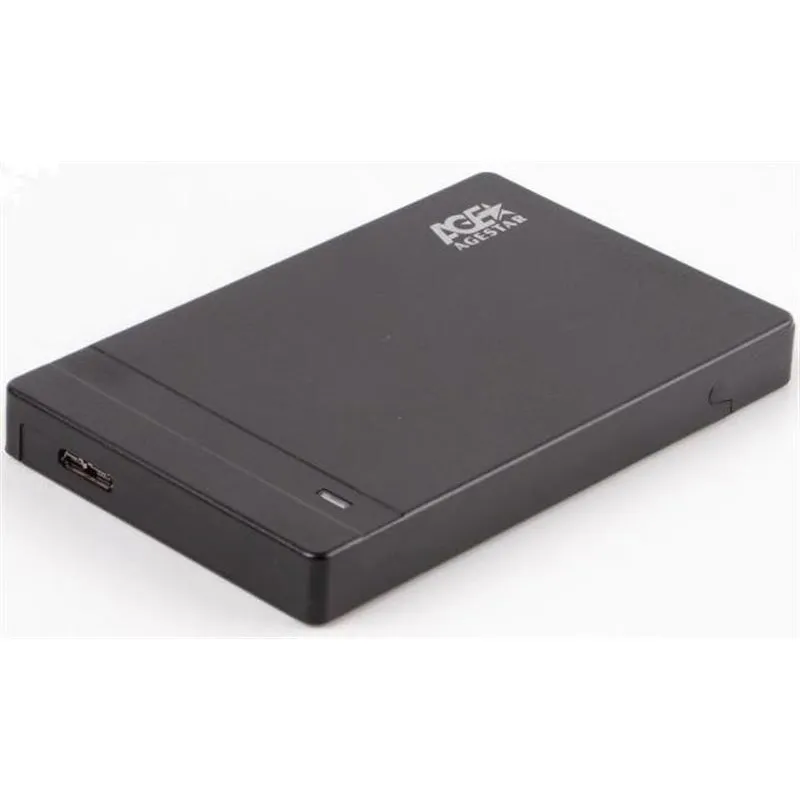 Зовнішній карман USB3.0 для HDD SATA 2.5" AgeStar 3UB2P3 Black - мініатюра 3