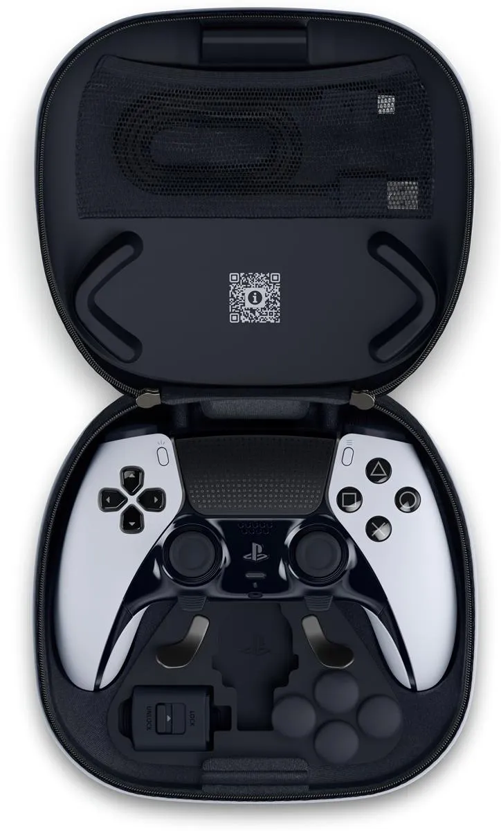 Геймпад бездротовий Sony PlayStation 5 DualSense Edge White (1000044115) - мініатюра 6