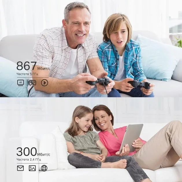 Бездротовий адаптер TP-Link Archer T4E - мініатюра 3