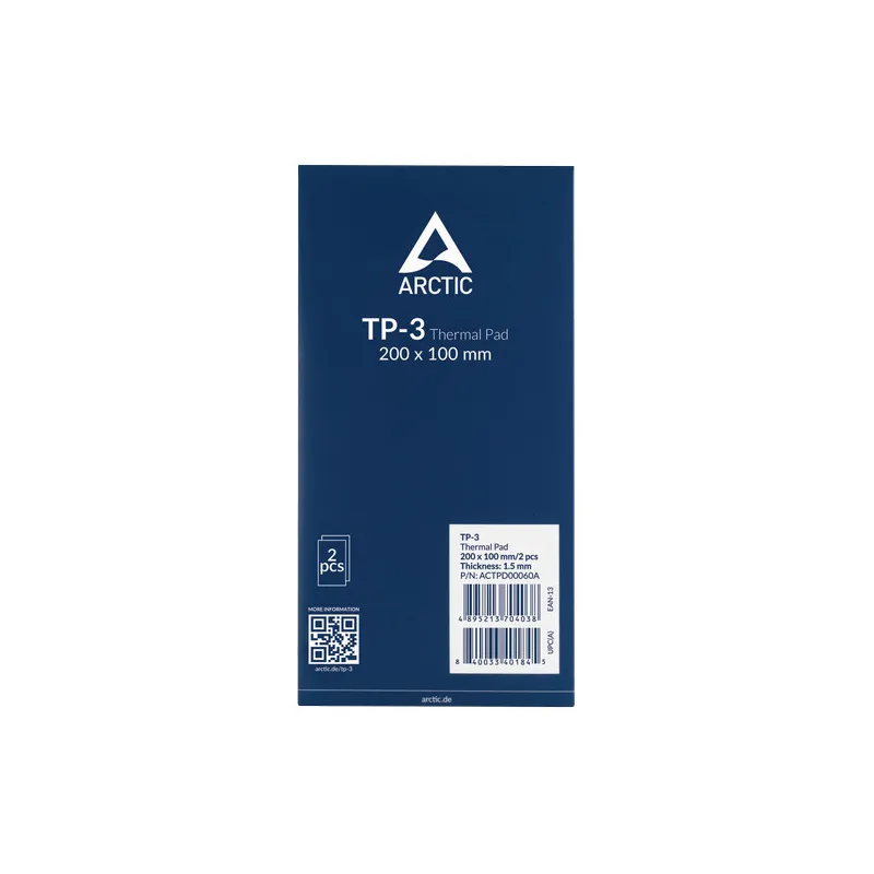 Термопрокладка Arctic TP-3 200x100mm, 1.5mm - 2 Pack (ACTPD00060A) - мініатюра 2