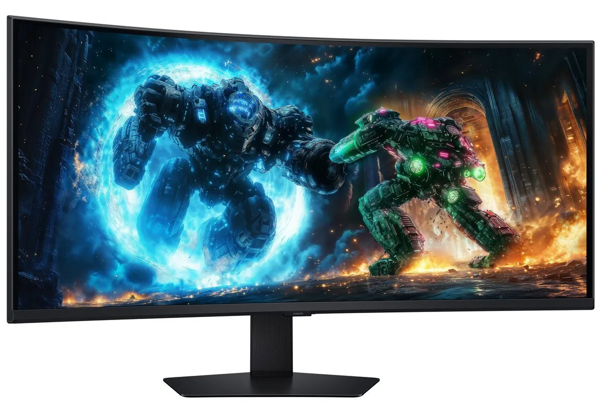 Монiтор Samsung 40" Odyssey G7 (LS40FG756EIXUA) VA Black 180Hz Curved - мініатюра 4