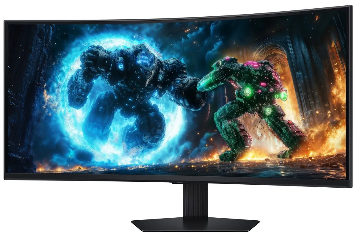 Монiтор Samsung 40" Odyssey G7 (LS40FG756EIXUA) VA Black 180Hz Curved - мініатюра 5