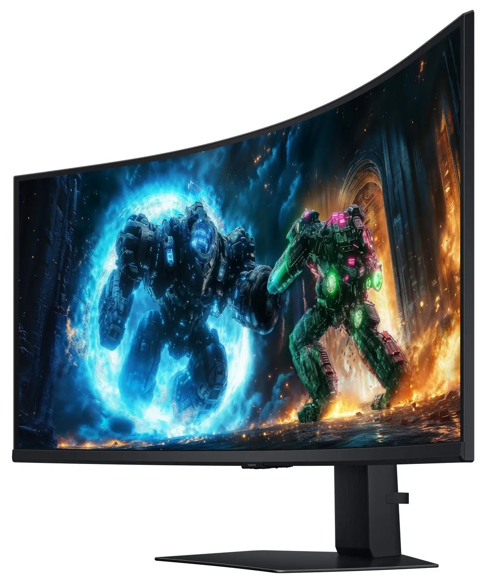 Монiтор Samsung 40" Odyssey G7 (LS40FG756EIXUA) VA Black 180Hz Curved - мініатюра 6