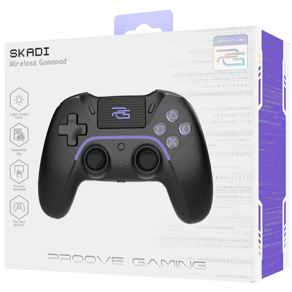 Бездротовий геймпад Proove Gaming Skadi (white/purple) - мініатюра 2