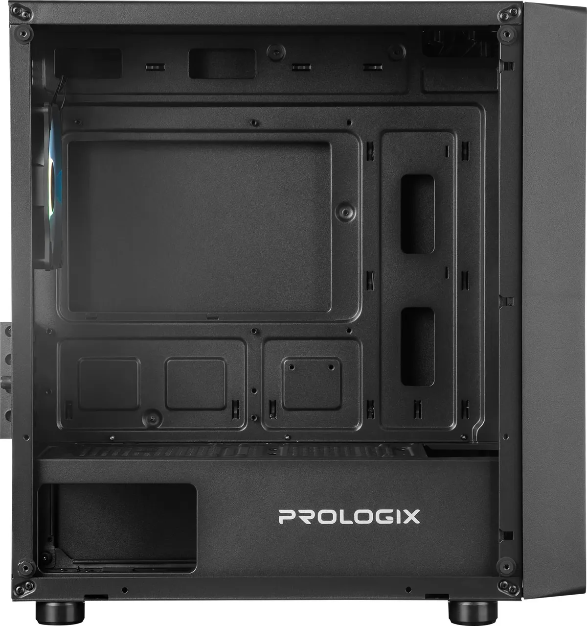 Корпус Prologix Flow GM-05RB Black - мініатюра 4