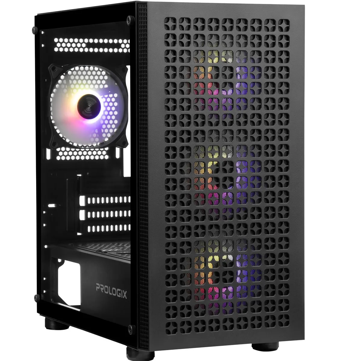 Корпус Prologix Dash GM-06RB Black - мініатюра 11