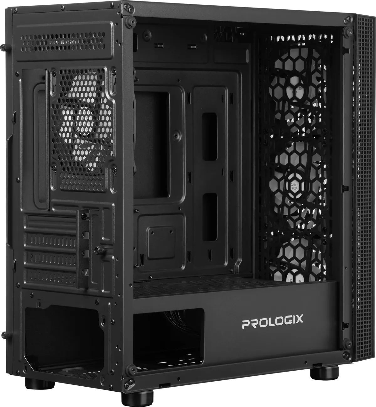 Корпус Prologix Dash GM-06RB Black - мініатюра 8