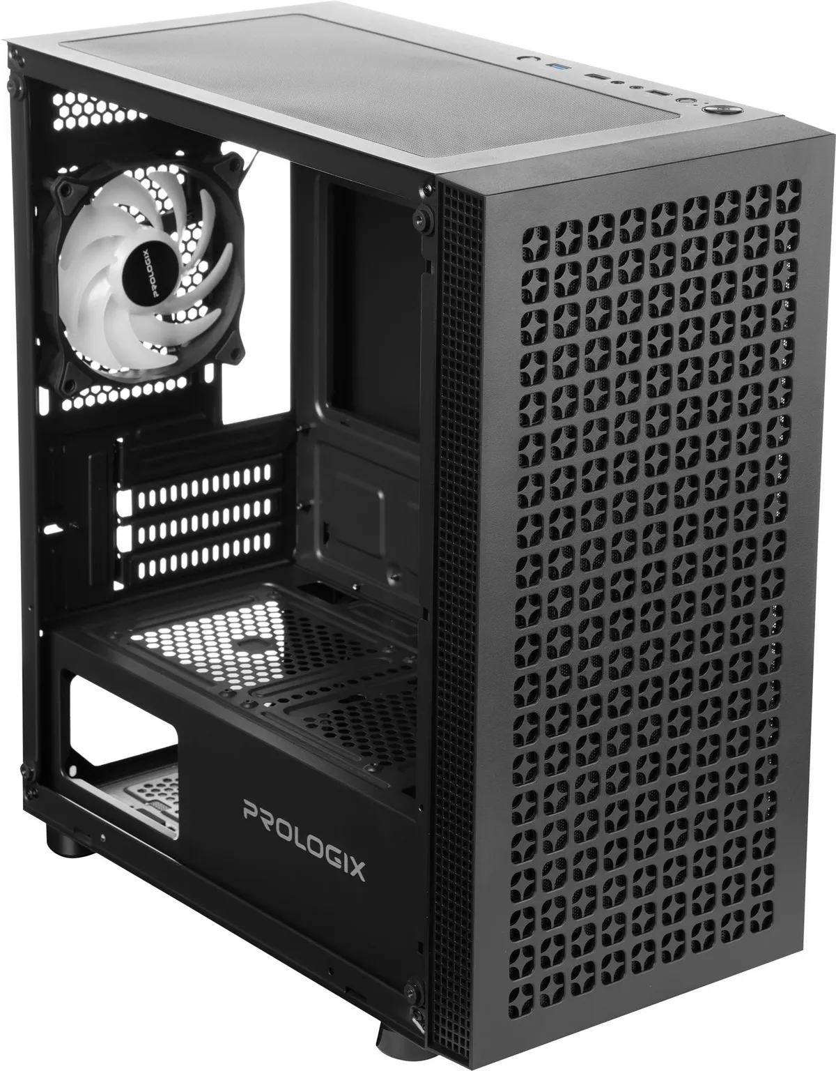 Корпус Prologix Dash GM-06RB Black - мініатюра 9