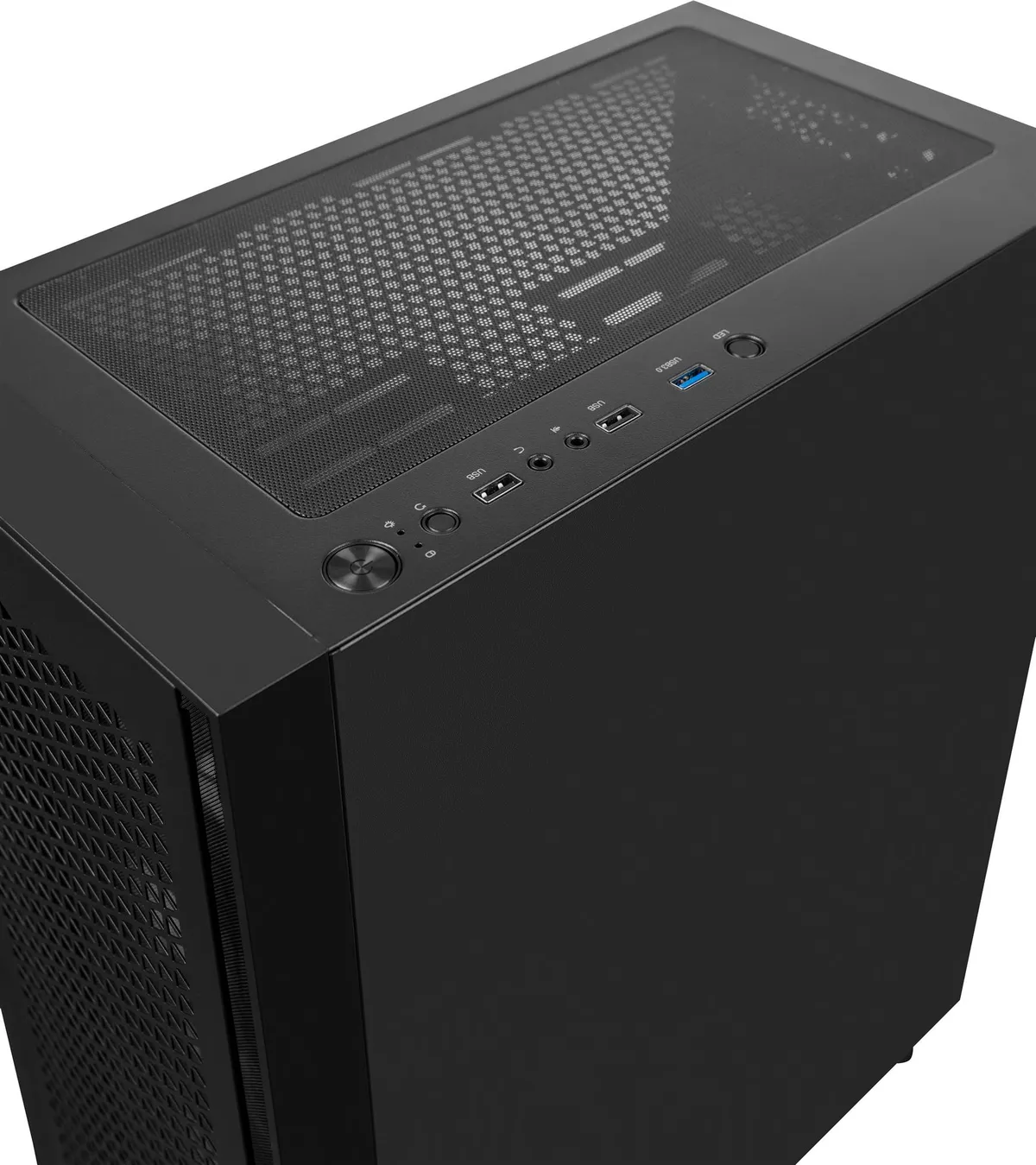 Корпус Prologix Glower GM-07RBA Black - мініатюра 11