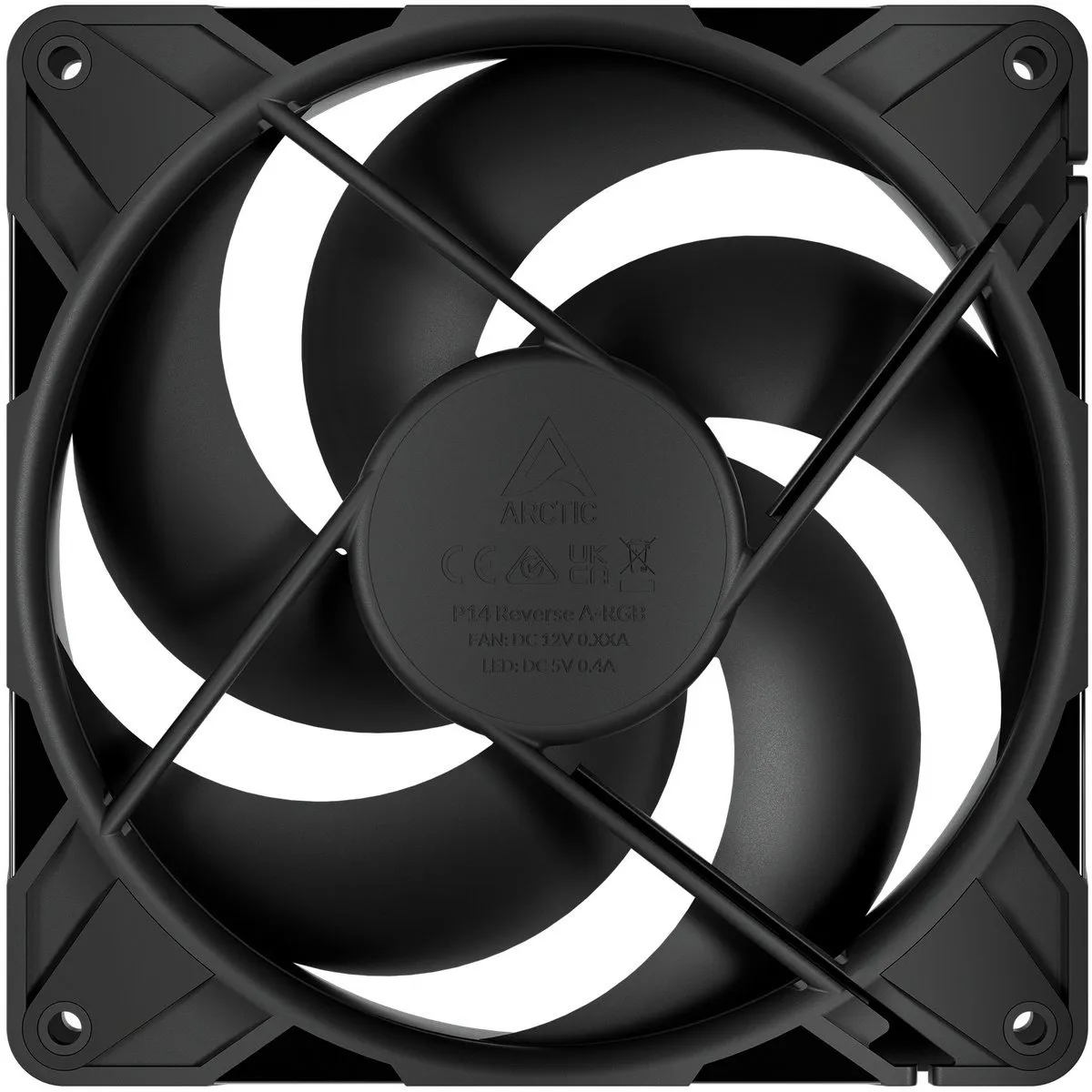 Вентилятор Arctic P14 Pro Reverse Black (ACFAN00329A) - мініатюра 2
