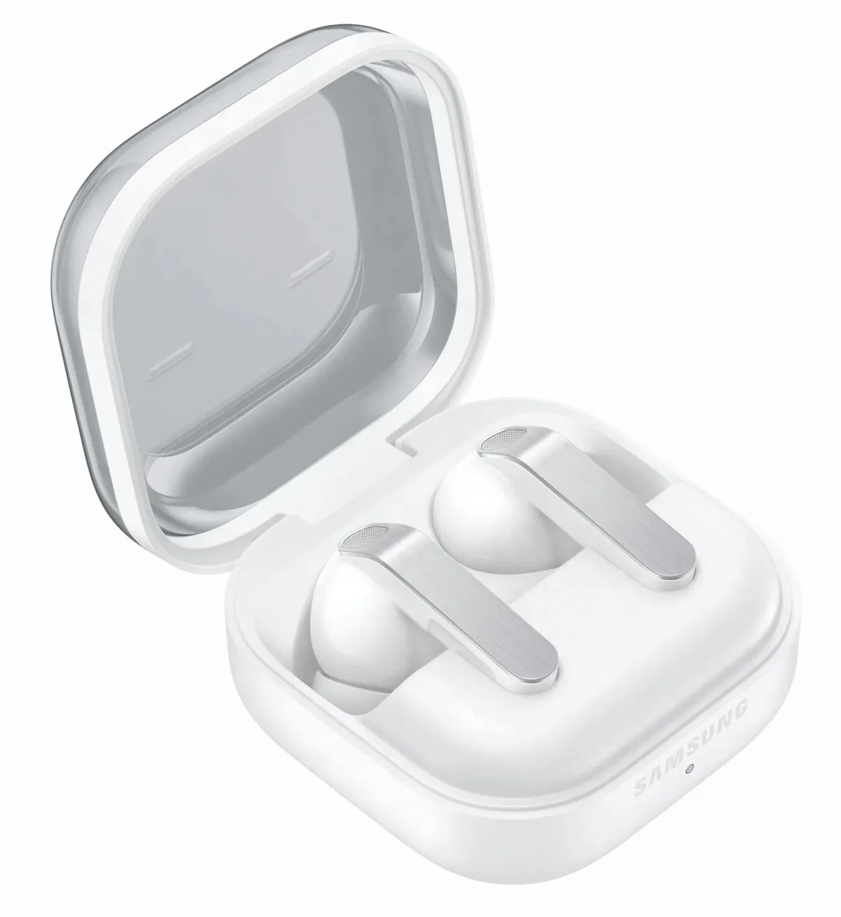 Bluetooth-гарнітура Samsung Galaxy Buds4 Pro White (SM-R640NZWASEK) - мініатюра 6