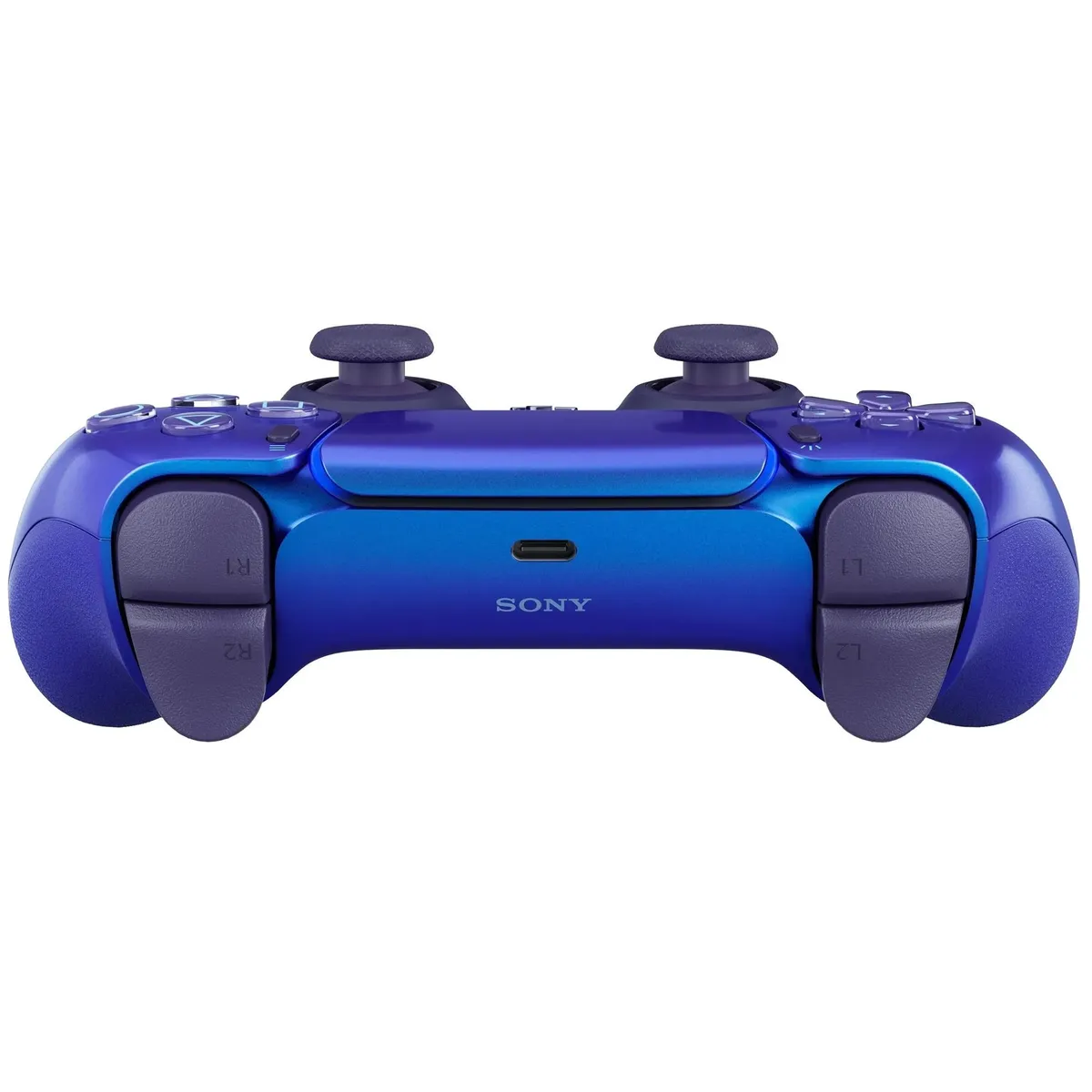 Геймпад бездротовий Sony PlayStation 5 DualSense Chrome Indigo (1000050597) - мініатюра 3