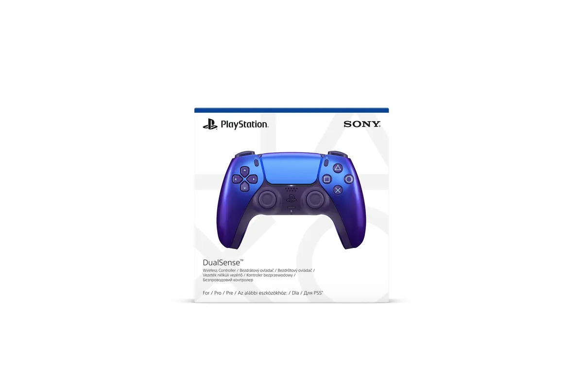 Геймпад бездротовий Sony PlayStation 5 DualSense Chrome Indigo (1000050597) - мініатюра 7