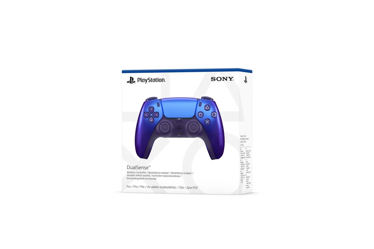 Геймпад бездротовий Sony PlayStation 5 DualSense Chrome Indigo (1000050597) - мініатюра 8