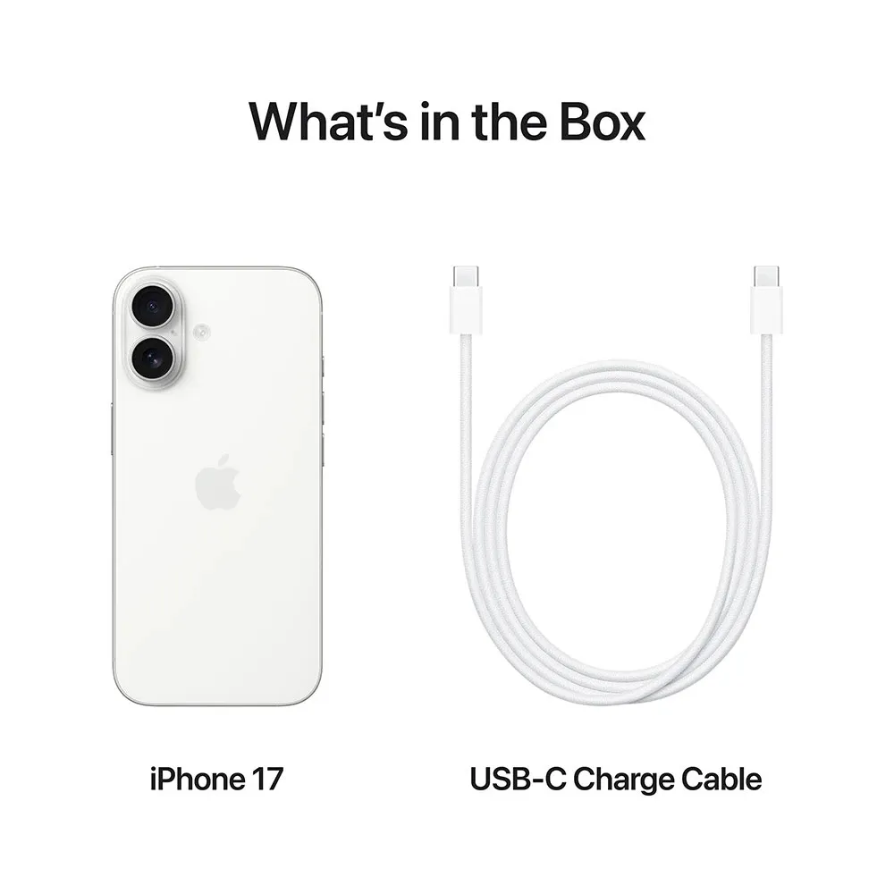 Смартфон Apple iPhone 17 256GB White (MG6K4AF/A) - мініатюра 5