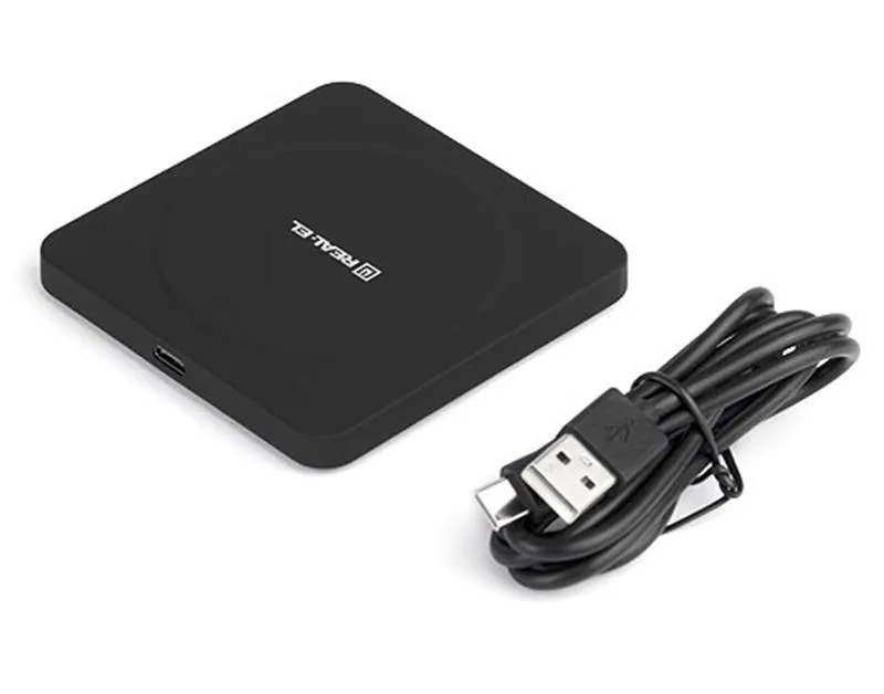 Бездротовий зарядний пристрій REAL-EL WL-710 1.5A 5W Black - мініатюра 3